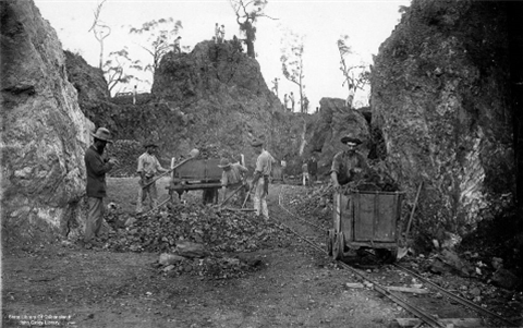 Mount Morgan Gold Mine 1888