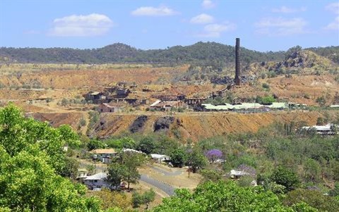 Overlooking Mount Morgan Mine