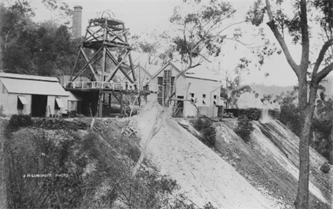 Mount Morgan Sugarloaf Shaft Mine 1895